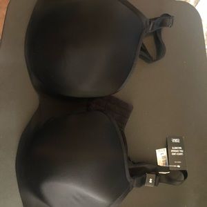 Black backsmoothing bra